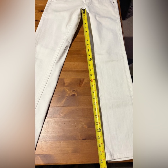 True Religion White Low-rise Flared Leg Jeans with Rhinestone Accents - Picture 11 of 11